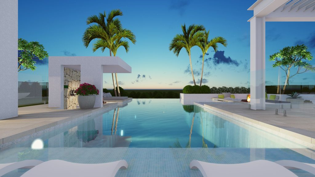 3D image landscape design